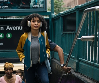 Une scène du film The Sun Is Also a Star