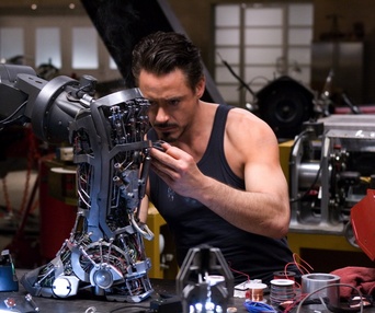 Scène du film Iron Man