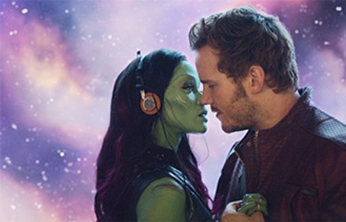 Une scène du film Guardians of the Galaxy