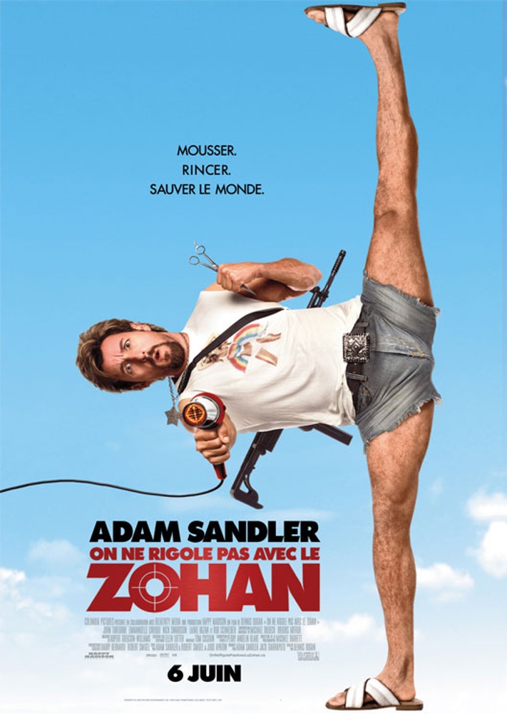 Galerie - Affiche en français de On ne rigole pas avec le Zohan