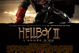 Affiche du film Hellboy 2: L'armée d'or Affiche du film Hellboy 2: L'armée d'or