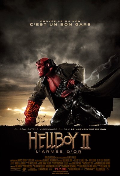 Affiche du film Hellboy 2: L'armée d'or