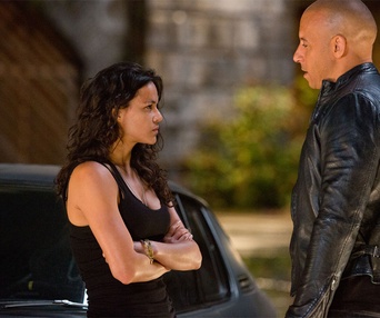 Une scène du film Fast & Furious 6