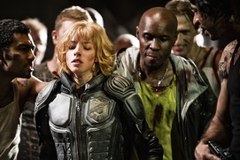 Une scène du film Dredd Une scène du film Dredd