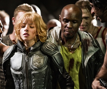 Une scène du film Dredd