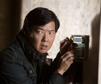 Une scène du film The Hangover Part III
