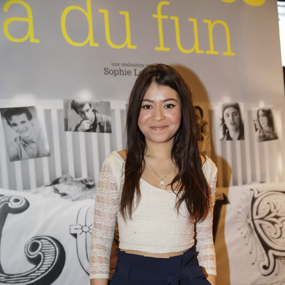 Sur le tapis rouge du film Charlotte a du fun