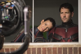 Sur le plateau du film Ant-Man and the Wasp Sur le plateau du film Ant-Man and the Wasp