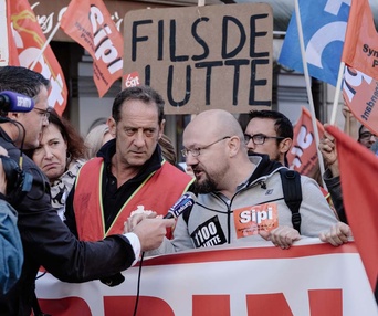 Une scène du film En guerre