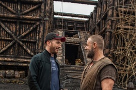 Sur le plateau du film Noah Sur le plateau du film Noah