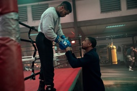Une scène du film Creed III Une scène du film Creed III