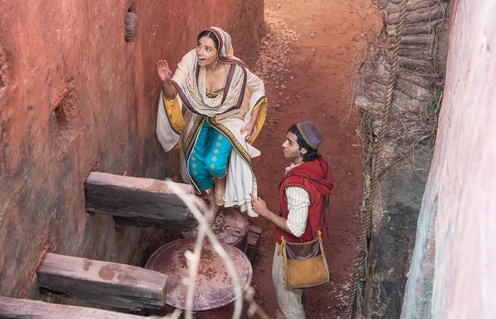 Une scène du film Aladdin