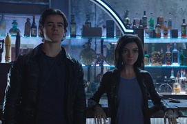 Une scène du film Alita: Battle Angel