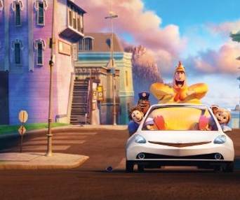 Une scène du film Cloudy with a Chance of Meatballs 2