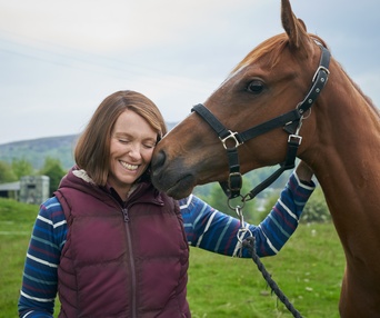 Une scène du film Dream Horse