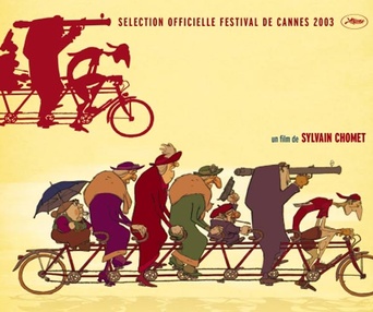 Affiche du film Les triplettes de Belleville