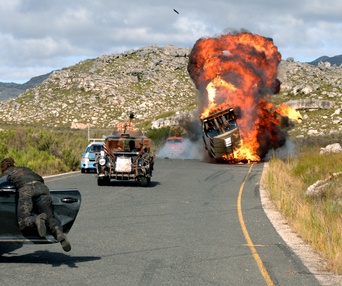 Scène du film Doomsday