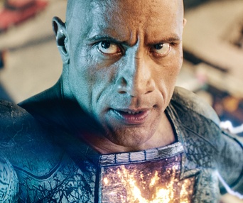 Une scène du film Black Adam