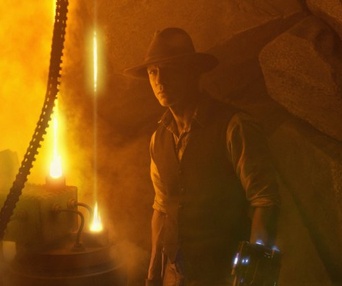 Une scène du film Cowboys & Aliens