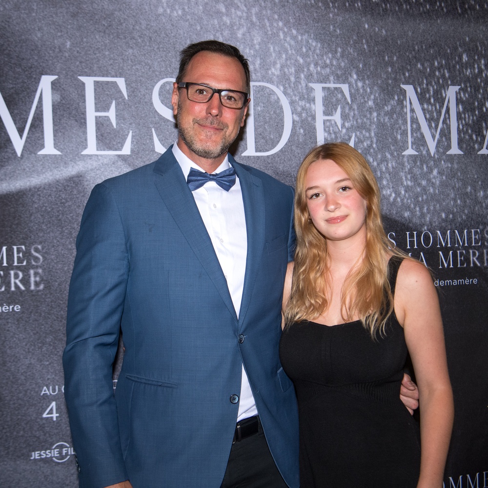 Tapis rouge du film Les hommes de ma mère