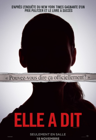 Affiche du film She Said