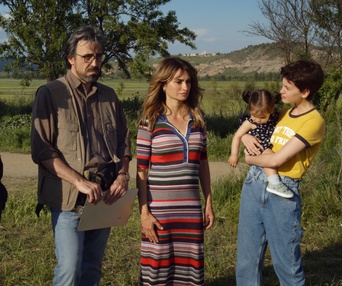 Une scène du film Parallel Mothers