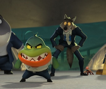 Une scène du film The Bad Guys
