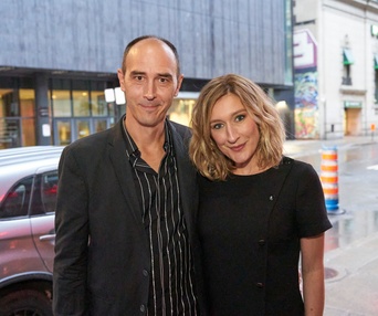 Première de Viking - Steve Laplante et Marie-Laurence Moreau