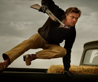 Une scène du film Once Upon a Time in Hollywood