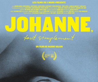 Affiche du film Johanne tout simplement