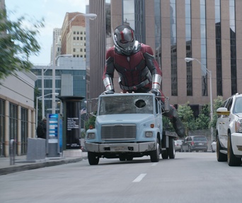 Une scène du film Ant-Man and the Wasp