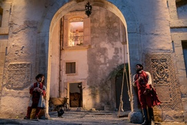 Une scène du film Cyrano Une scène du film Cyrano