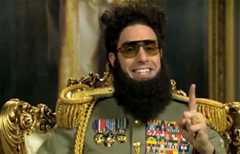 Sacha Baron Cohen incarne le General Aladeen dans The Dictator