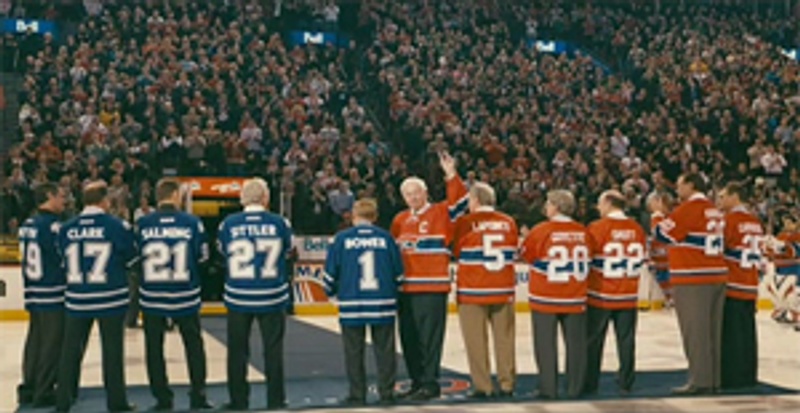 Une scène de Pour toujours... Les canadiens !