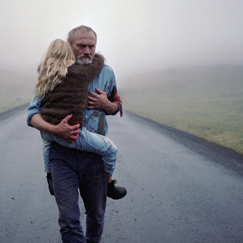 Une scène du film Brumes d'Islande