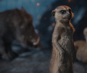 Une scène du film Mufasa: The Lion King