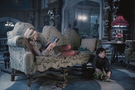 Une scène du film Dark Shadows