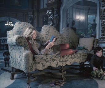 Une scène du film Dark Shadows