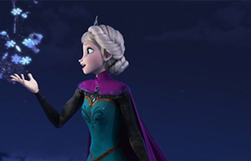 Une scène du film Frozen