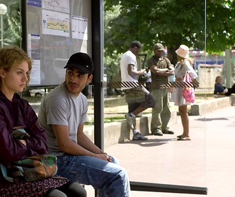 Scène du film La fille du RER