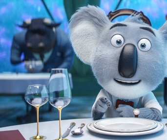 Une scène du film Sing