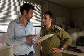 Une scène du film Feu à Tel Aviv Une scène du film Feu à Tel Aviv