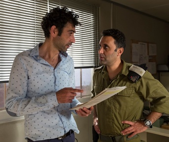 Une scène du film  Feu à Tel Aviv