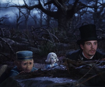 Une scène du film Oz: The Great and Powerful