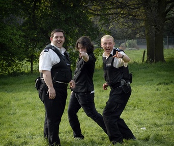Scène du film Hot Fuzz