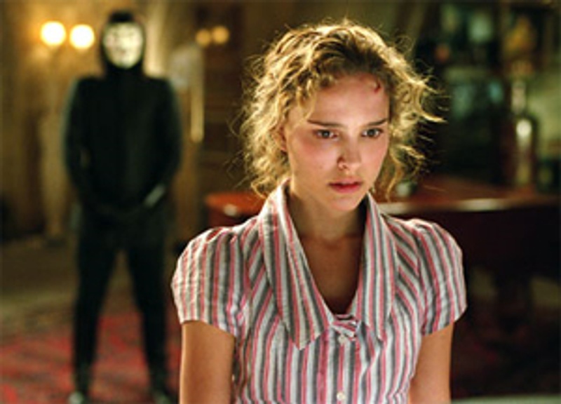 Natalie Portman dans le film V for Vendetta