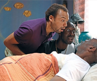 Une scène du film Case départ