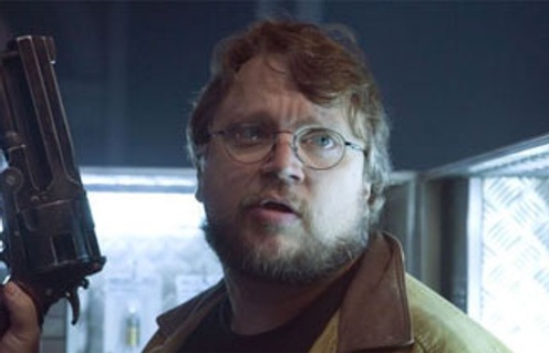 Guillermo del Toro sur le plateau Hellboy II: The Golden Army
