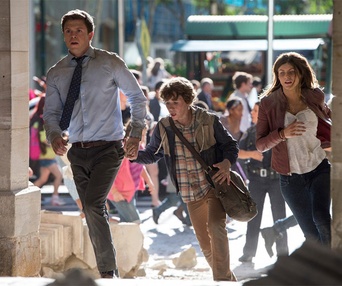 Une scène du film San Andreas