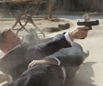 Une scène du film Skyfall